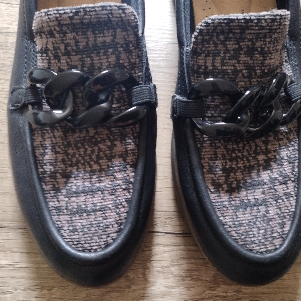 Clarks Women's Zylah May Black Combi Textile 26180107 Size 12 NWOB - Picture 2 of 7